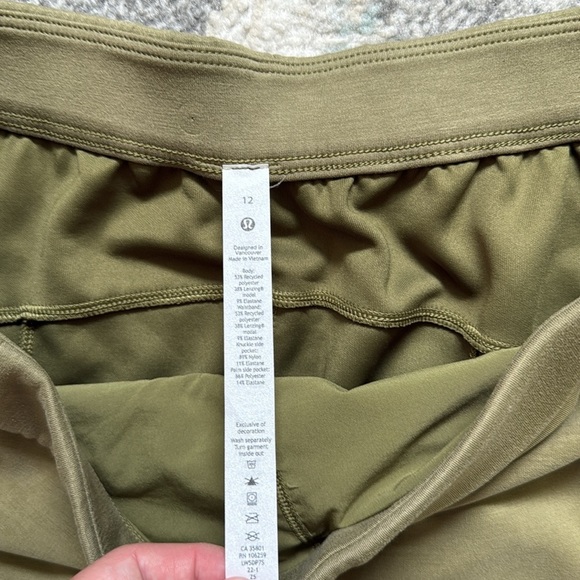Lululemon Softstreme Relaxed High-Rise Pant in Bronze Green - Picture 3 of 10